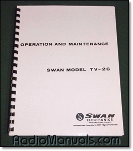 Swan TV-2C Instruction Manual